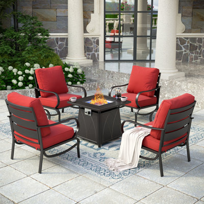 Tapasi Outdoor Patio Conversation Furniture Set