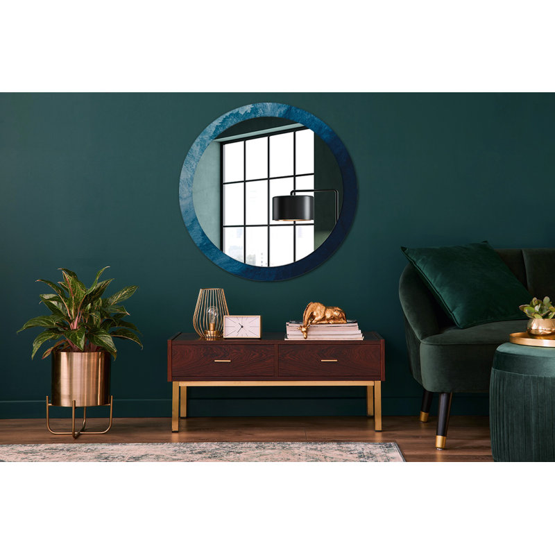 Huldar Glass Flat Wall Mirror