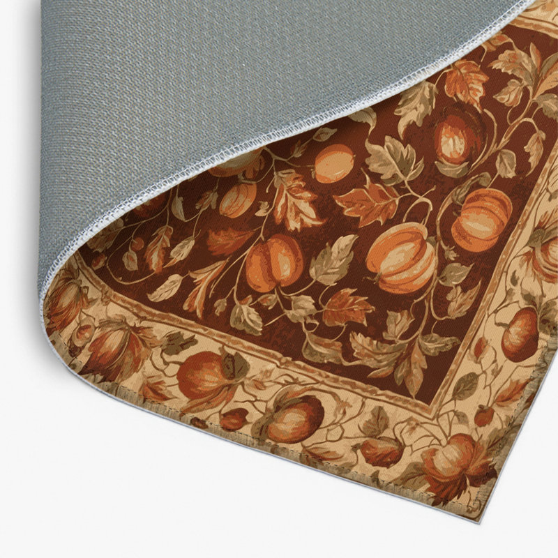 French Brown Indoor and Outdoor Area Rug, Rectangle 2' x 3'