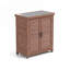 Armoire de rangement avec plateau en métal, poste de travail de jardin, armoire de vestibule-1609506496