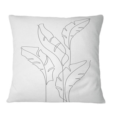 Floral Throw Pillow