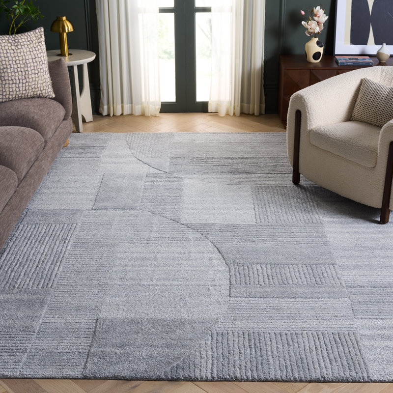 Harvest 401 Hand Tufted Performance Abstract Rug, Rectangle 8' x 10'