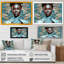 «Beautiful Retro African American Model II», reproduction sur toile-87370412-87370415