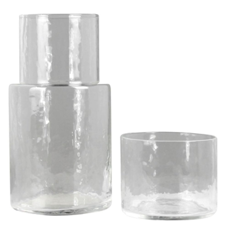 Carafe de chevet, verre 24 oz carafe, tasse 8 oz
