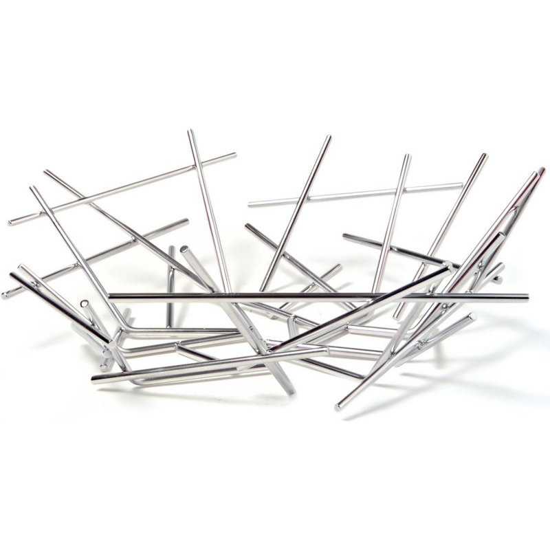 Alessi Blow Up Stainless Steel Fruit Bowl