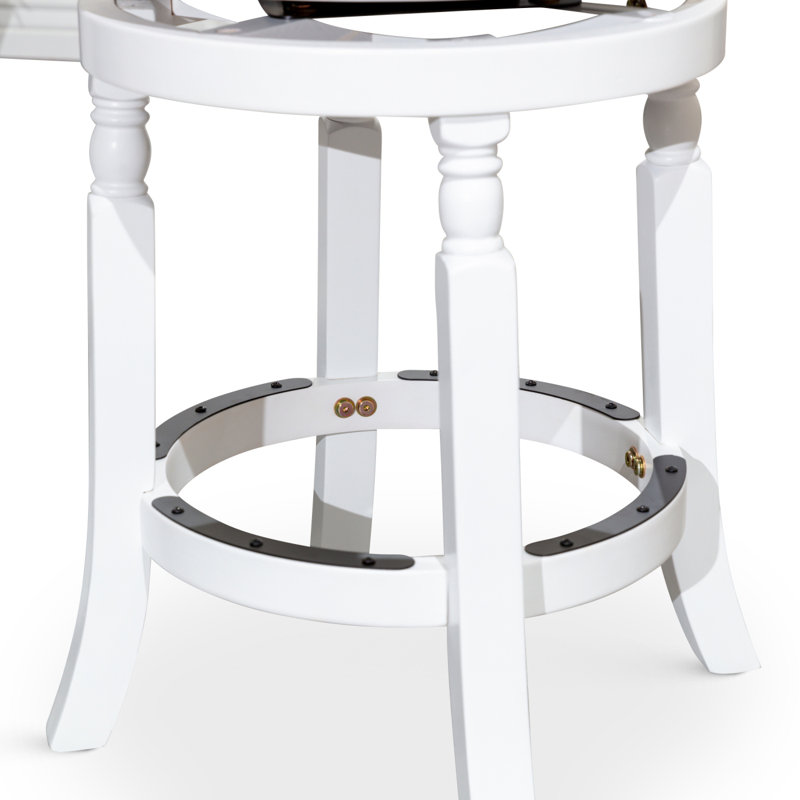 Tabouret de bar, finition, siège, Blanc