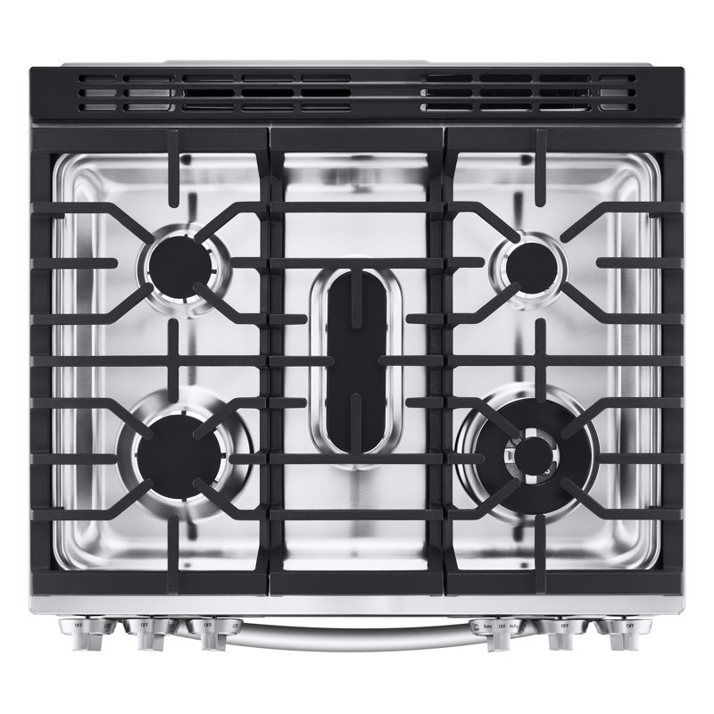 6.3 cu. ft. Stainless Steel Smart Dual Fuel Convection Range with Warming Drawer