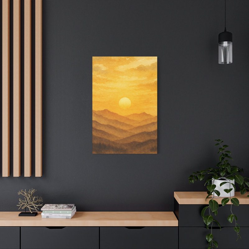 Aaroon Single Picture Frame Print on Canvas, 91.44 cm H x 60.96 cm W