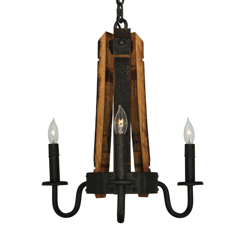 Rustic Lodge 3 - Light Chandelier