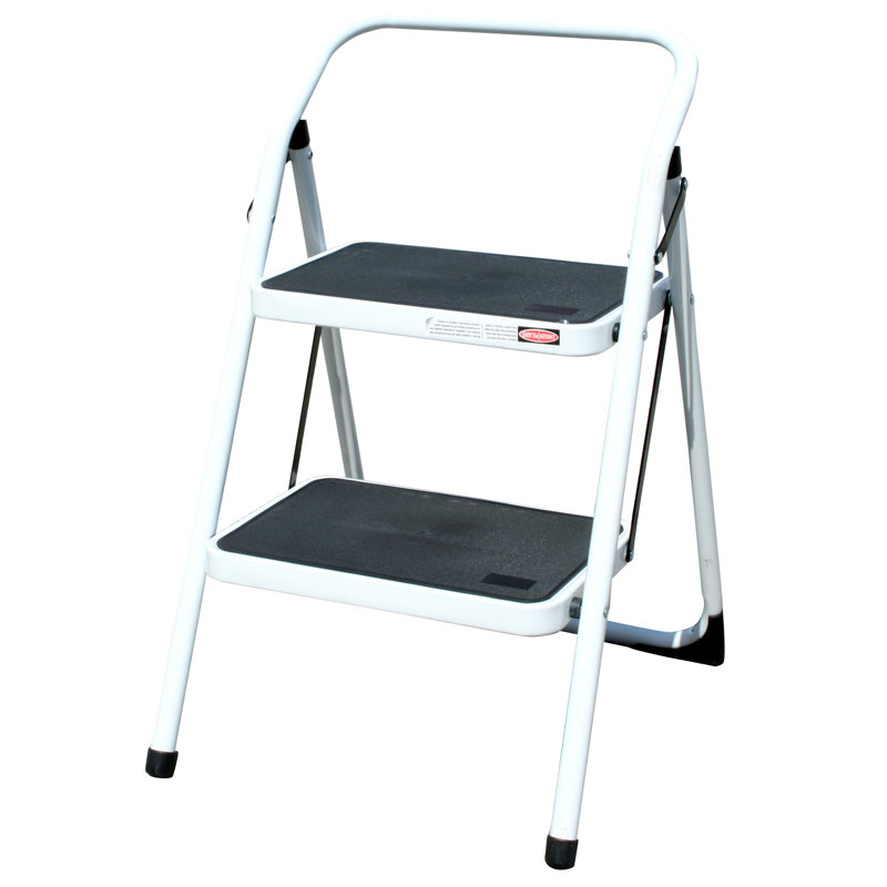 2 - Step Steel Folding Step Stool