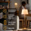 Abbott Bell Shape LED Table Lamp, Rechargeable Dimmable Light with Charging Base, Sleek Modern Accent for Home or Hospitality, 9.5", Matte Black-1068009955