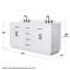 Beckett TK 66'' W Vanity-480718102-480718103-507009010