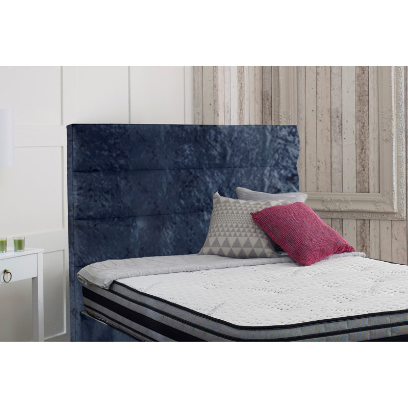 Arkansas Upholstered Headboard, Small Single, Grey
