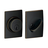 Single Cylinder Deadbolt with Century Trim