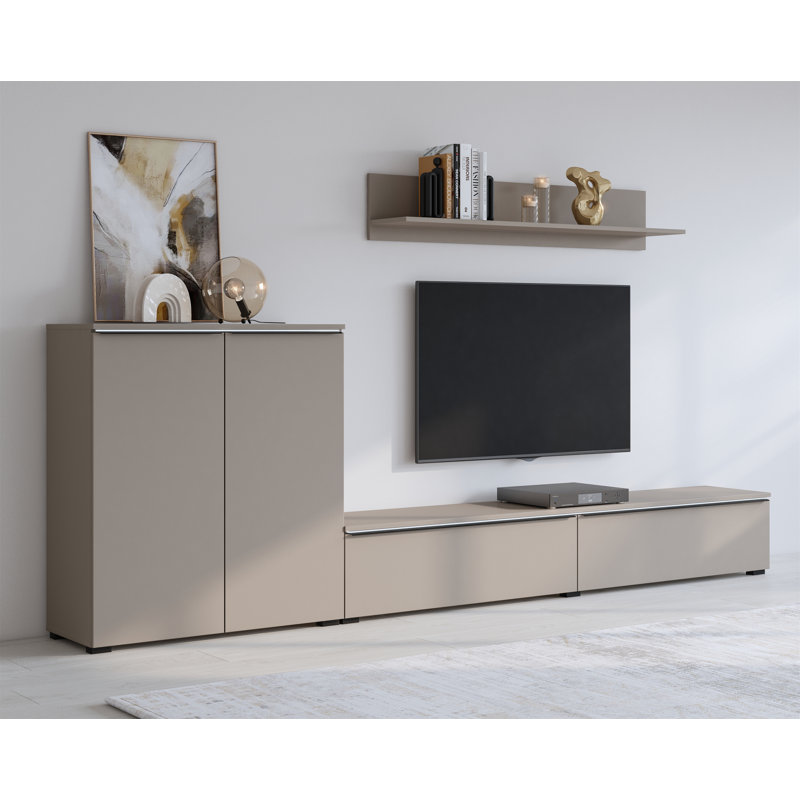 Anusan Entertainment Centre for TVs up to 88", Beige