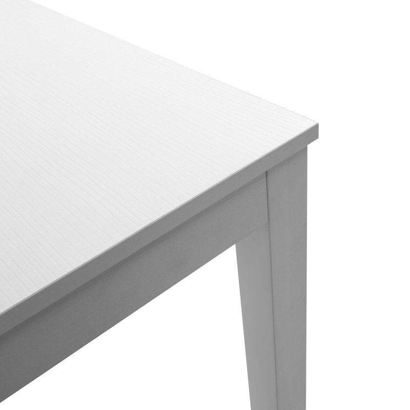 Abdiqani Extendable Dining Table, White