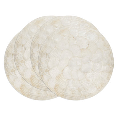 Napperon Wavy Capiz (ensemble de 4)