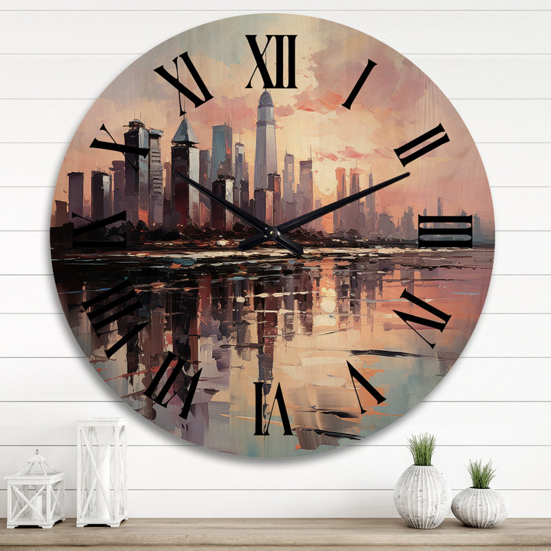 Horloge murale Ochlocknee, Très grand