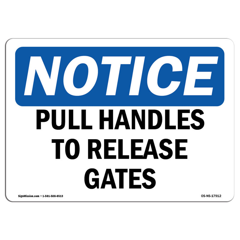 Heavy Duty Sign