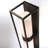 REN 2-Light Outdoor Lantern, Black