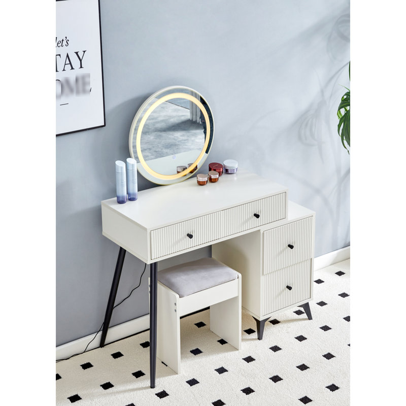 Coiffeuse cannelée Modern