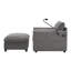 Canapé simple 38 po avec repose-pieds-908249354