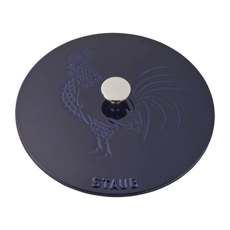 Cast Iron 3.8-qt Essential French Dutch Oven, Dark Blue