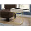 Table de chevet polyvalente en stratifié et métal doré d'aspect marbre pour la chambre à coucher et le salon-678647252