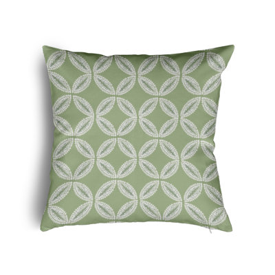 Berryessa Geometric Square Cushion