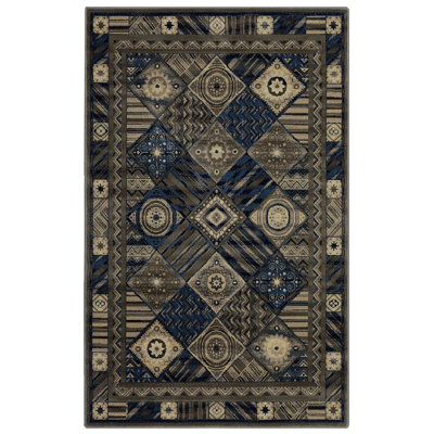 Area Rug Bohemian Plush Area Rug