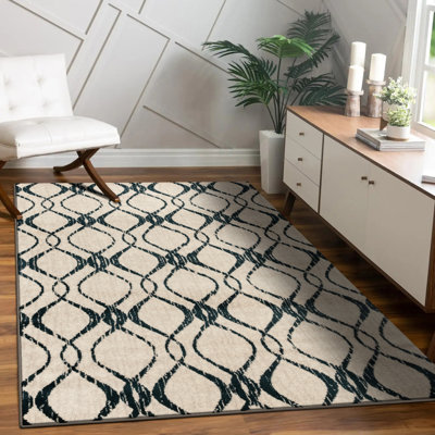 Akihiro Geometric Indoor Rug