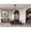Modern Fin Round Marble Dining Table-66198506