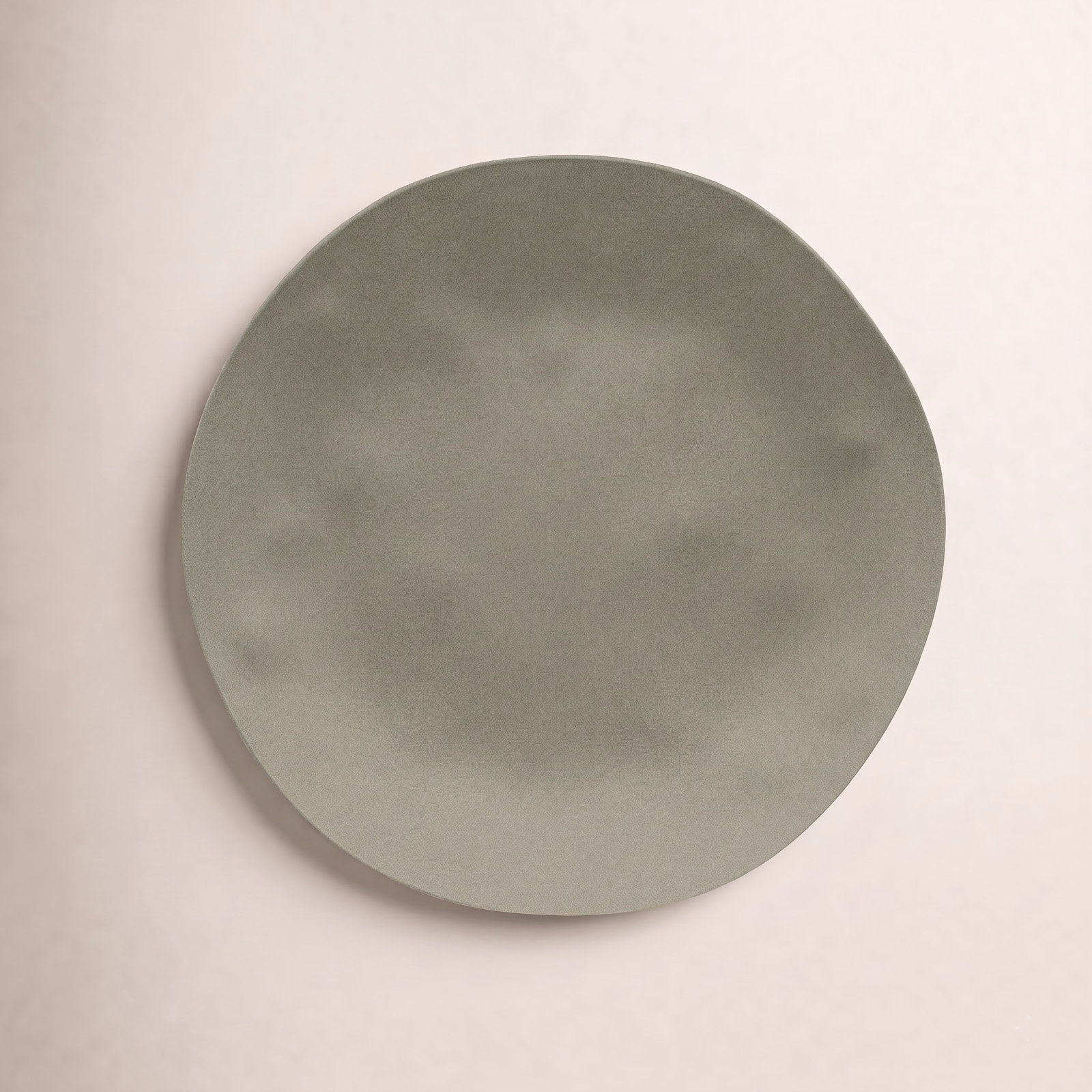 Laya 11" Dinner Plate, Gray