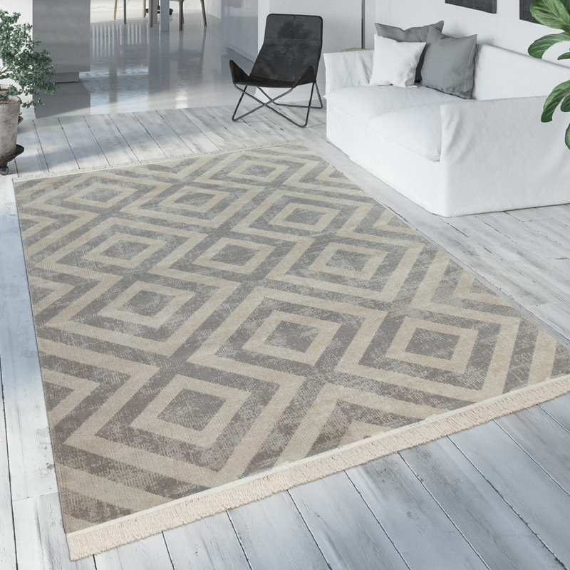 Sidmouth Geometric Indoor / Outdoor Area Rug, Rectangle 120 x 170cm