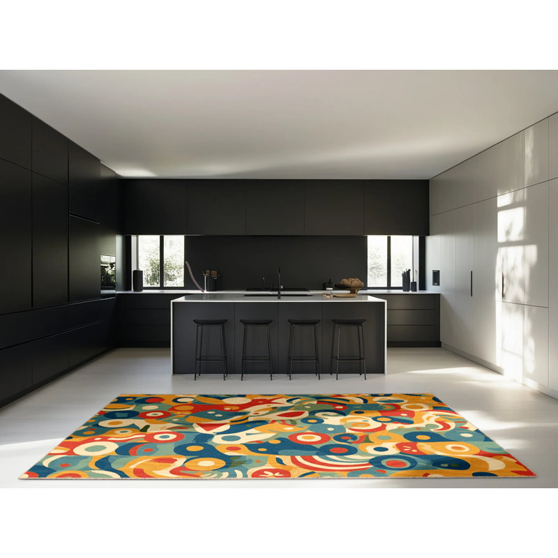 Snazzy Ripple Rug, Rectangle 8' x 10'