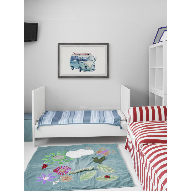 Margo Surfer Road Trip, reproduction encadrée, H 24 po x l 36 po x 1,5 po