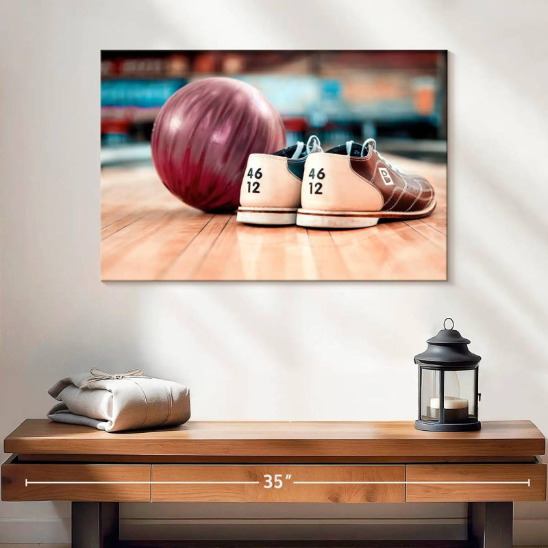 Ce soir, We Bowl, H 16 po x l 24 po