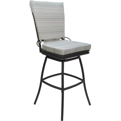 Outdoor Or Indoor Extra Tall Bar Stool 34" Seat by Latitude Run