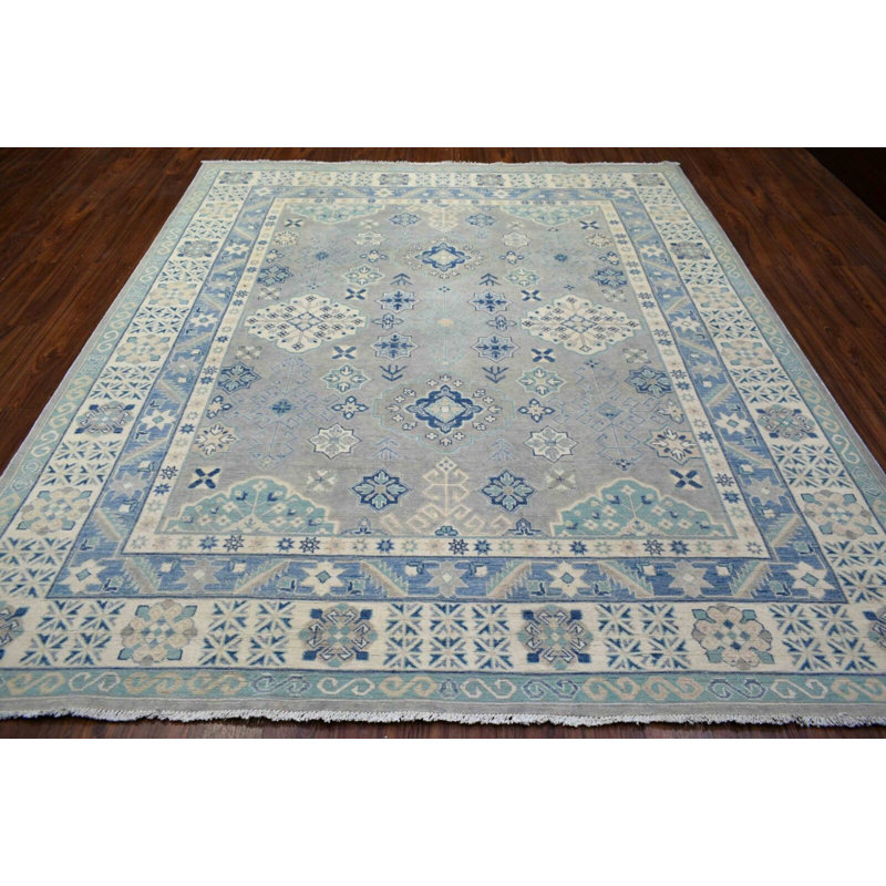 Transitional Hand Knotted Wool Oriental Area Rug