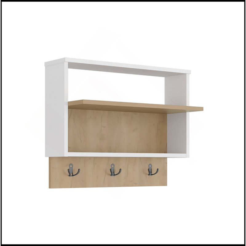 Console Aranjuez avec tablette ouverte, conception mince, solution de rangement moderne pour le vestibule ou le salon