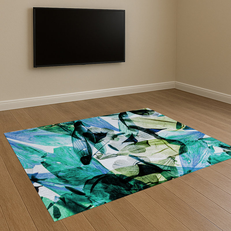 Abstract Area Rug, Rectangle 90 x 150 cm