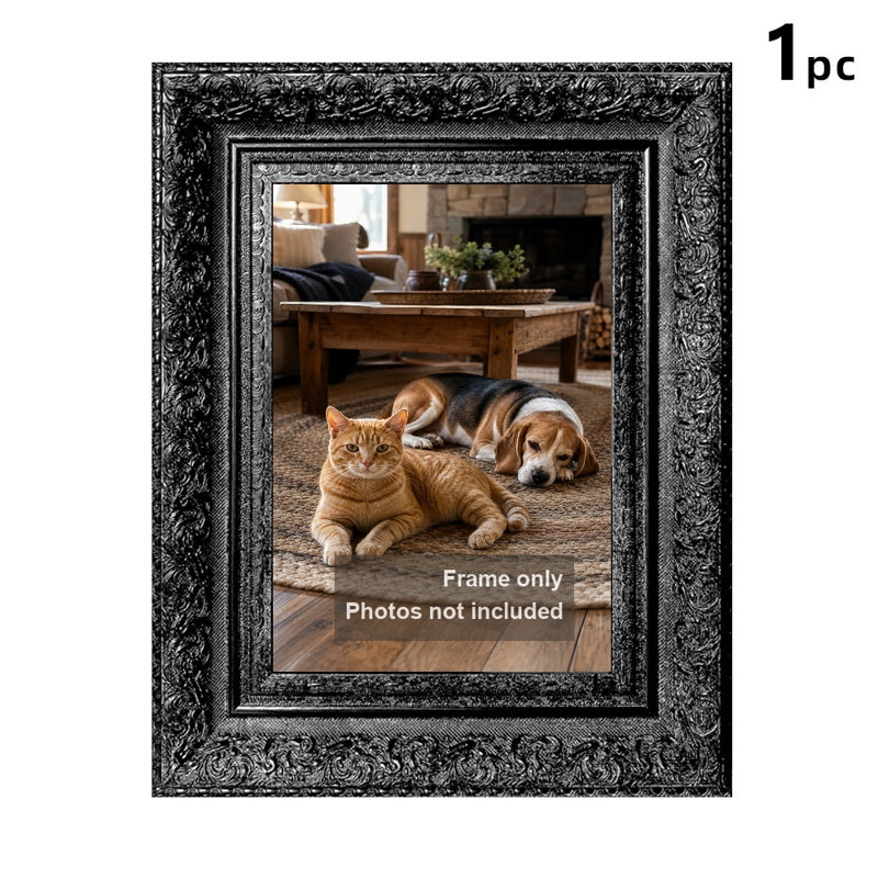 Cadre photo noir classique 1 PC 8 "x 10" avec cadre PS léger