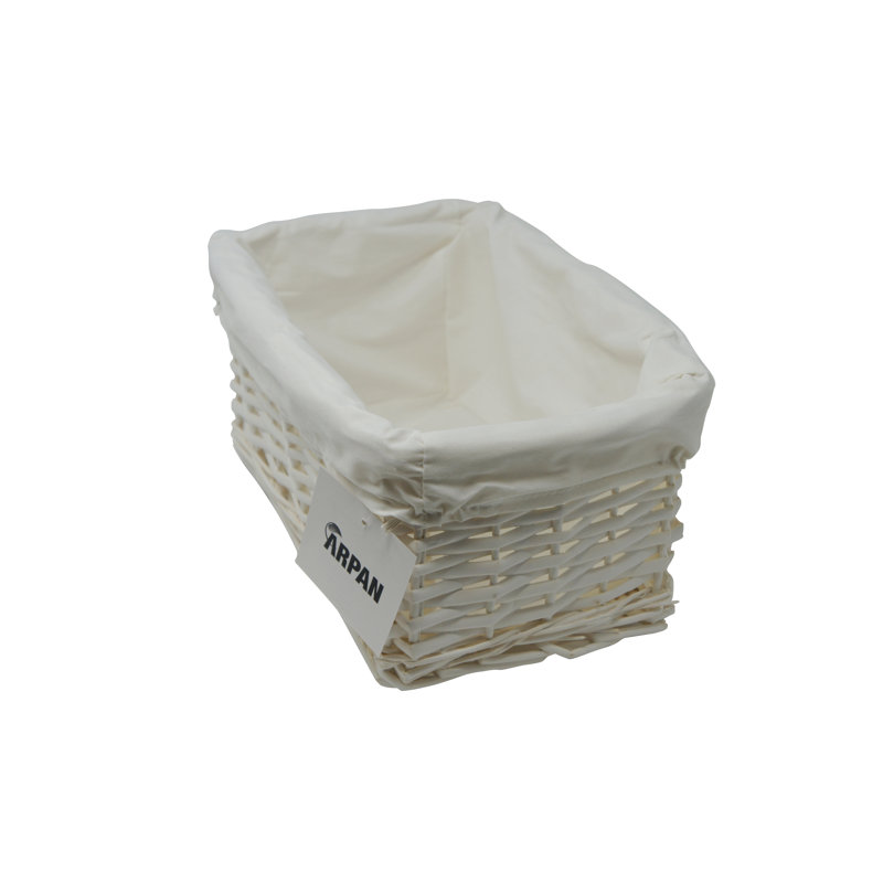 August Grove Wicker Decorative Basket
