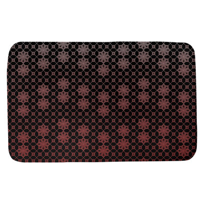 Tapis de bain en treillis Leffel