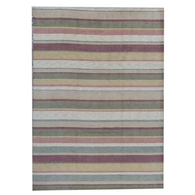 Tapis multicolore noué à la main de haute qualité