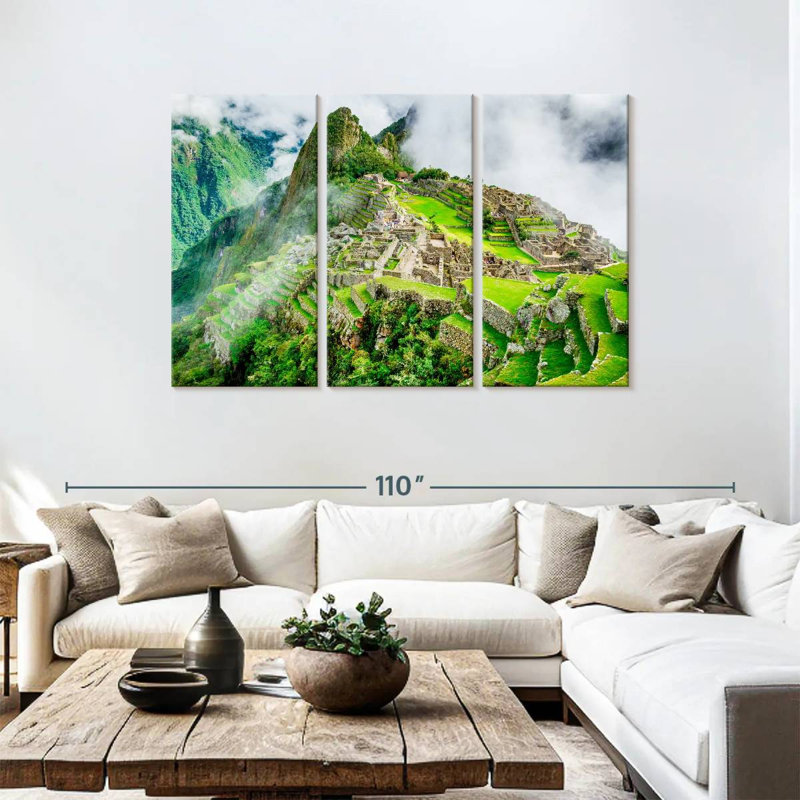 Lilie Inca Ruins Machu Picchu, 48" H x 74" W
