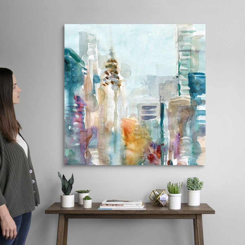 Spectrum NYC - Peinture sur toile, Toile tendue, H 36 po x l 36 po x P 1,25 po