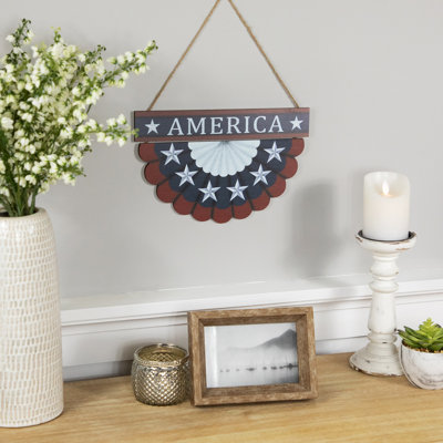 Décoration murale patriotique America Bunting