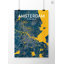 Amsterdam City Map - No Frame Print-2076602319