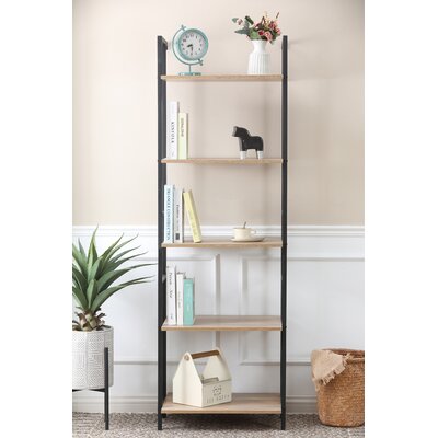 Houpt 73" H x 22.1" W Iron Etagere Bookcase